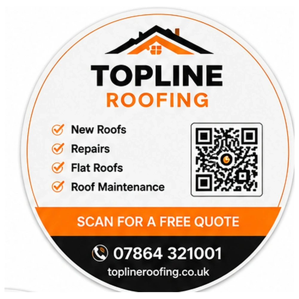 Roofer QR Coaster example